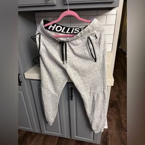 Hollister Gray Jogger Pants